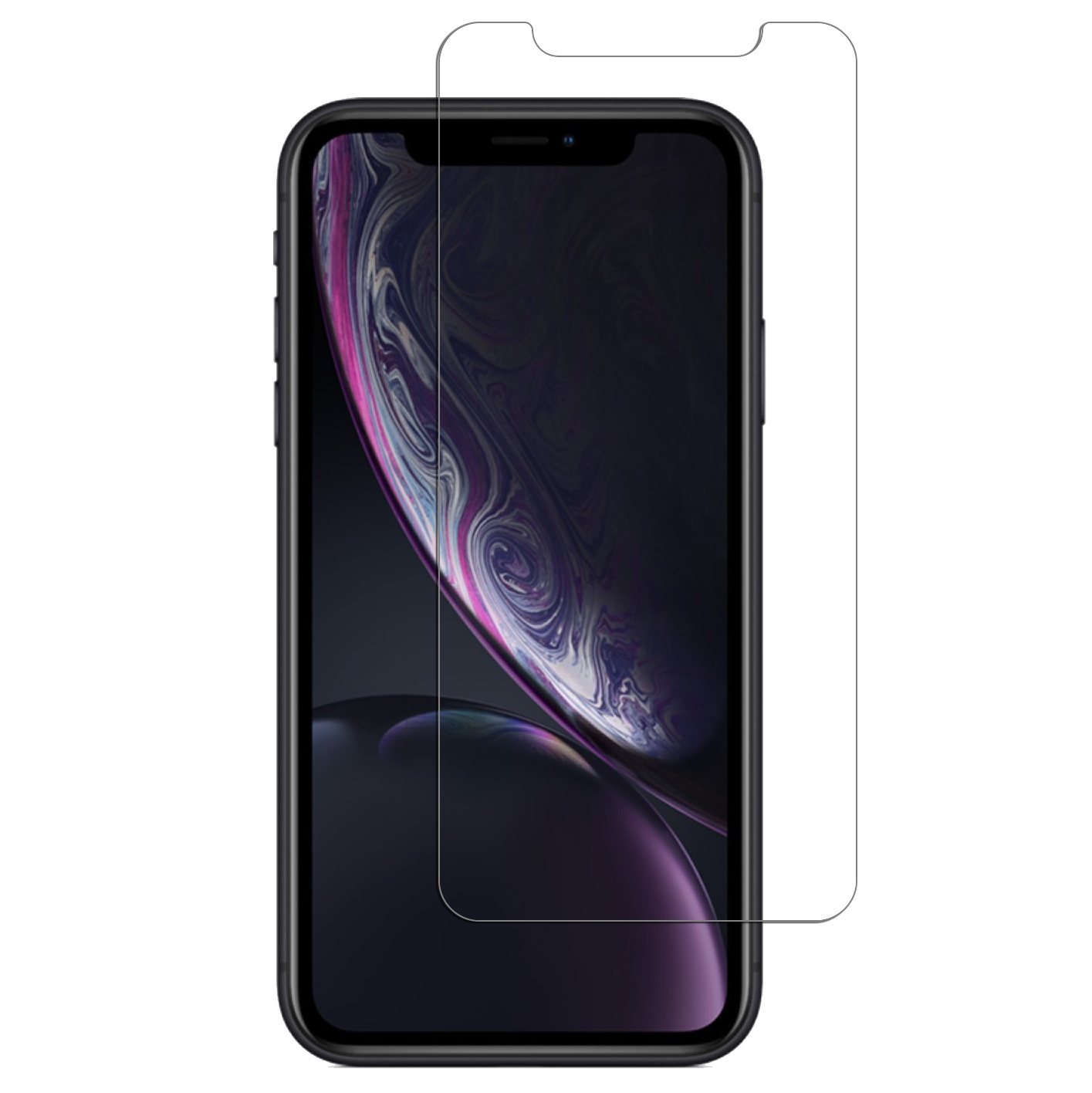 Glazen Screenprotector iPhone XR - Reparatie al reparaties betreffende mobiele telefoons, tablets, Telecom